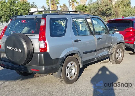 2006 Honda Cr-V Lx from USA, damaged, VIN JHLRD78586C060431